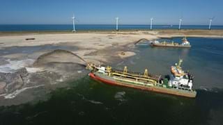 Boskalis Trailing Suction Hopper Dredgers Strandway and Causeway
