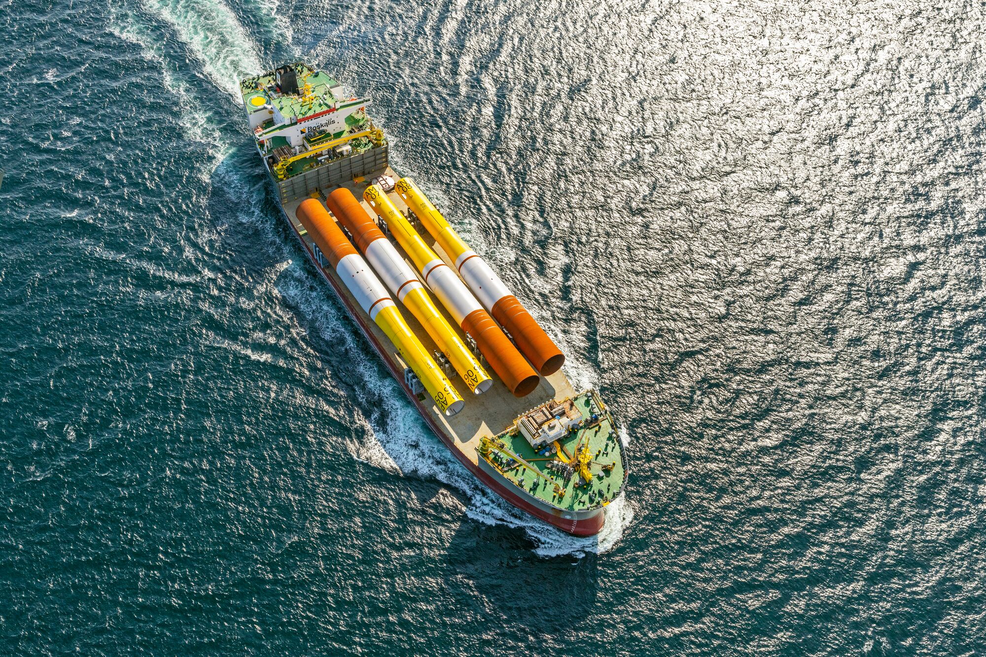 XXL Monopiles Transport